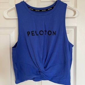 Peloton cropped tank top